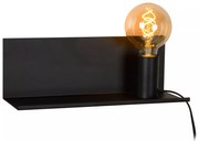 Φωτιστικό Επίτοιχο Lucide 06218-01-30 SEBO Μαύρο Ματ (Black Mat)