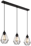 Φωτιστικό Κρεμαστό Globo Lighting ZACHARY 15745-3H