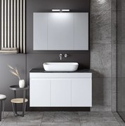ΣΕΤ ΕΠΙΠΛΟΥ OMEGA TOP 100cm χρ.WHITE/GREY 9SOMT100GLG 9SOMT100GLG