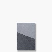 Χαλί DUET Δίχρωμο  Σκούρο Γκρι/Ανοιχτό Γκρι 55x80 cm METTE DITMER