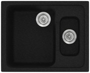Sanitec Classic 330 Metallic Space Ένθετος Νεροχύτης 65 cm