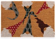 Χριστουγεννιάτικο Πατάκι Εισόδου (40x60) Nef-Nef Homeware Dwarfs Fellowship