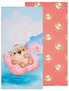 Παιδική Πετσέτα Θαλάσσης Microfiber 2 Όψεων (70x140) Kentia Versus Float 2512