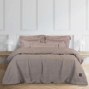 Κουβέρτα Πικέ 3401 Beige Greenwich Polo Club Υπέρδιπλo 230x250cm Cotton-Polyester