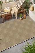 Χαλί Γεωμετρικό Καρώ 00.02.23108 Beige 120X180cm