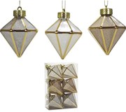 Χριστουγεννιάτικα Κρεμαστά Διακοσμητικά Σετ 6Τμχ