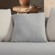 Γούνινο Διακοσμητικό Μαξιλάρι (50x50) Nef-Nef Homeware Breda Silver