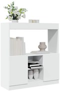 vidaXL Ντουλάπι Λευκό 92 x 33 x 100 εκ. από Επεξεργασμένο Ξύλο
