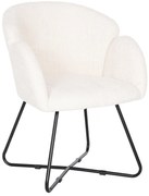 Intrahome ΠΟΛΥΘΡΟΝΑ HIVRY-SUR-SEINENIS .06 ΕΚΡΟΥ ΜΠΟΥΚΛΕ-ΜΑΥΡΑ ΜΕΤΑΛ.ΠΟΔΙΑ ΧΙΑΣΤΙ 59,5x64x77Υεκ intraho-1636829