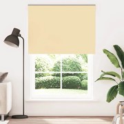 vidaXL Roller Blind Blackout Μπεζ 160x230 cm Πλάτος υφάσματος 156,6cm