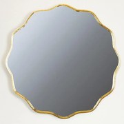 Καθρέπτης Τοίχου 751-11017 Φ75x2,5cm Gold Estheti Home Μέταλλο
