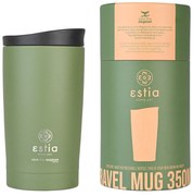 Estia 01-20392 Travel Ποτήρι Θερμός Ανοξείδωτο BPA Free 350ml, Πράσινο