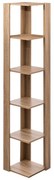 Γωνιακή Ραφιέρα Δαπέδου 5 Θέσεων (33x33x179) F-V Oak Novia 193521