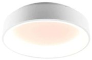 Φωτιστικό Οροφής - Πλαφονιέρα Noah LED-NOAH-PL60-BCO 60W Led Φ60cm 13cm White Luce Ambiente Design Αλουμίνιο