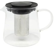 Τσαγιέρα Γυάλινη Με Φίλτρο 825073 1Lt Clear Ankor Ατσάλι,Γυαλί