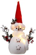 Χριστουγεννιάτικο Διακοσμητικό Χιονάνθρωπος με Φωτισμό 50εκ.