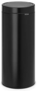Brabantia 650008 Κάδος Απορριμμάτων Touch Bin New 30L, Matt Black