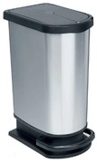 Κάδος Απορριμμάτων 50lt 06996.001 Silver Plastic