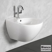 BIANCO CERAMICA REMO RMB50-300 Rimless Μπιντέ κρεμαστό 52εκ White