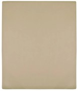 vidaXL Σεντόνια με Λάστιχο 2 τεμ. Taupe 90 x 200 εκ. Βαμβακερό Ζέρσεϊ