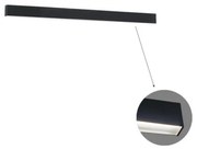 Γραμμικό Οροφής L1140 3000K Μαύρο Microprismatic Ciba 3916-01114-3-B-M-N Viokef 3916-01114-3-B-M-N Μαύρο
