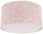 Παιδικό Φωτιστικό Πλαφονιέρα Ango Starlight Pink 82216 S