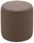 Σκαμπώ Silindir Megapap υφασμάτινο χρώμα καφέ 40x40x40εκ.-GP043-0091,2