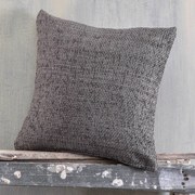 Μαξιλαροθήκη Διακοσμητική Rowen Grey Ρυθμός 40Χ40 Chenille,Βαμβάκι,Polyester