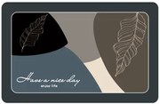 HOME USE πατάκι μπάνιου HUH-0214, αντιολισθητικό, 80x50cm, 3.5mm πάχος, πολύχρωμο