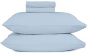 Μαξιλαροθήκες 50x70 Σετ 2 Τεμ. Sunshine Home Cotton Feelings 103 Light Blue