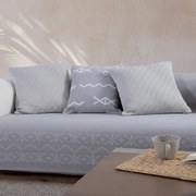 Ριχτάρι Διθέσιου Καναπέ (180x250) Nef-Nef Homeware Create Grey