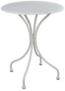 Τραπέζι Στρογγυλό Alpine HM5104.12 Φ60x72cm White