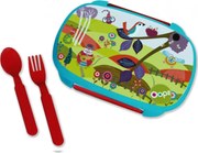 Oops  Σετ Φαγητού με Κουτάλι και Πιρούνι 370ml Small World X30-40006-30