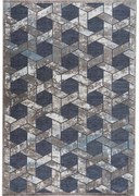 Χαλί TRUNK GREY BLUE Γκρι 160 x 230 εκ. MADI