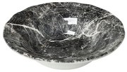 Μπωλ Marble Rpm207K6 Φ15cm Κεραμικό Black Espiel Ceramic