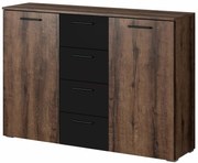 Τουαλέτα Delta Plus-Καρυδί - Μαύρο