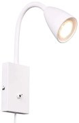 Φωτιστικό Τοίχου Wanda 202670131 8x23cm 1xGU10 10W White Trio Lighting