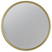 Artekko Convex Καθρέπτης/Κάτοπτρο Μέταλλο Χρυσό (26.5x3x26.5)cm
