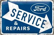 Μεταλλική πινακίδα Ford - Service & Repairs