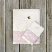 Βρεφικές Πετσέτες (Σετ 2τμχ) Kocoon Bee Love 400gsm