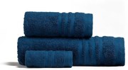 Πετσέτα Premio Dark Blue Melinen Χεριών 30x50cm 100% Cotton Foam
