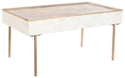 Τραπεζάκι Καφέ Home ESPRIT Σίδερο Ξύλο από Μάνγκο 120 x 60 x 57 cm