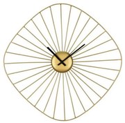 Ρολόι Τοίχου Ορείχαλκος-Μαύρο 60x60cm Matsumoto425517 Eglo 425517