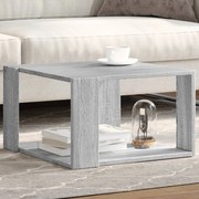 Τραπεζάκι Σαλονιού Γκρι Sonoma 51,5x51,5x30 εκ. Επεξ. Ξύλο 848141
