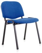 Καρέκλα Επισκέπτη 3003 Μαύρη - Μπλέ 51x60x79,5 εκ. 51x60x79.5 εκ.