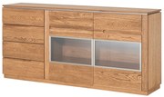 Μπουφές Montero με βιτρίνα - 180.00Χ42.00Χ87.00cm