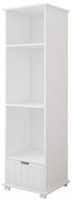 Βιβλιοθήκη  Lucky  με 1 Συρτάρι  White  48x46x183cm  BC90015  BabyCute