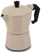 Καφετιέρα Espresso Misty 10-174-021 14,5x9x15cm 150ml Beige-Black Nava Aluminium