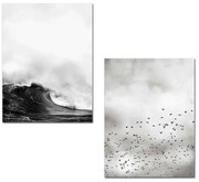 Πίνακας σε mdf PWF-0195 με ψηφιακή εκτύπωση 2πτυχο 60x2.7x40 εκ.