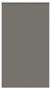 vidaXL Roller Blind Blackout γκρί 130x210 cm Πλάτος υφάσματος 126,6cm